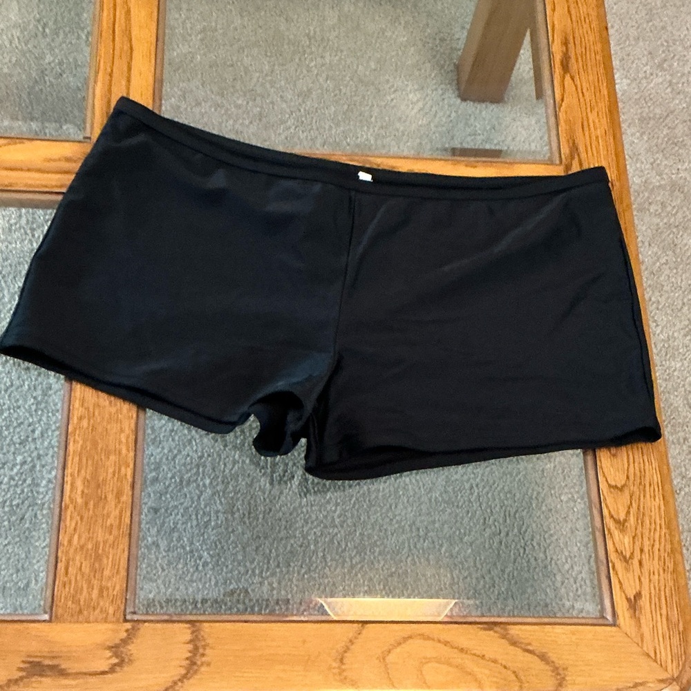 Women's Black Swim Shorts